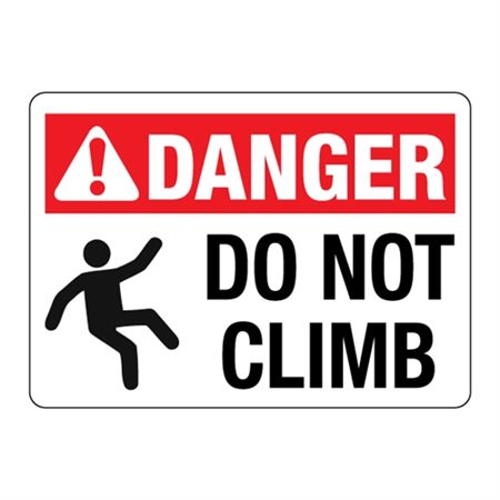 ANSI Do Not Climb
